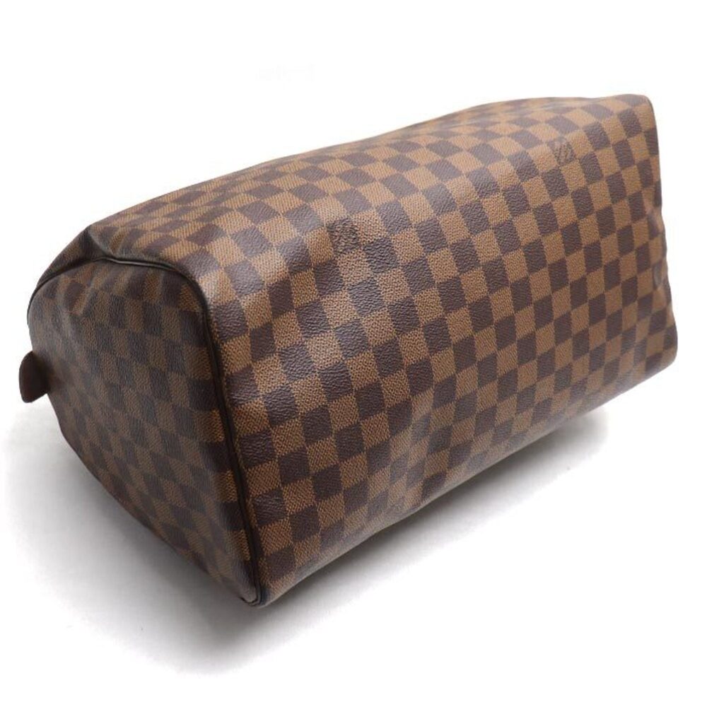 LOUIS VUITTON Authentic Brown Damier Speedy 35 Boston Bag - Picture 3 of 10